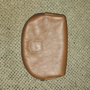 Vintage Michelangelo Maize Colored Pouch Made in Italy